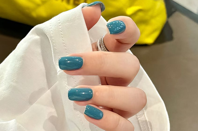 適合夏天的純色美甲，南寧美甲培訓(xùn)速成班整理