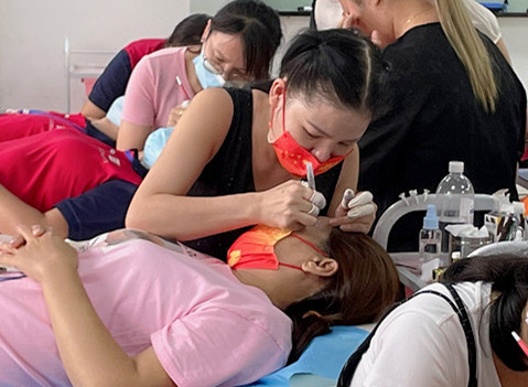 紋繡過后為什么要涂修復(fù)液？南寧紋繡去哪里？