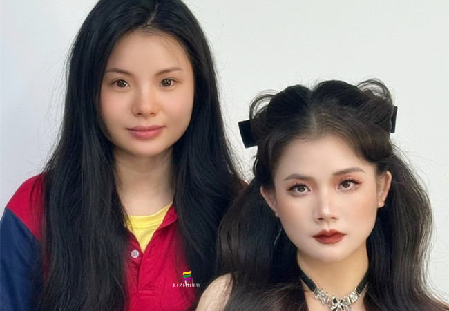 貓系披發(fā)造型，從零開始學(xué)彩妝作品