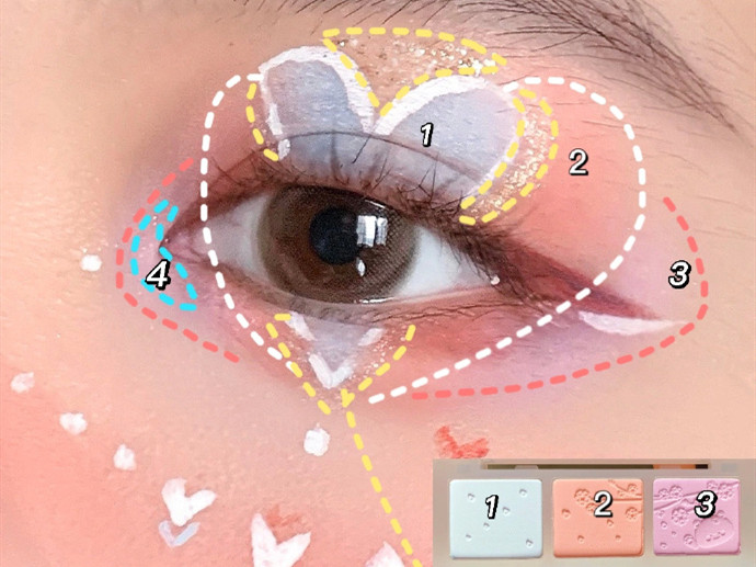 鉆石眼妝教程，彩妝培訓(xùn)南寧課程講解