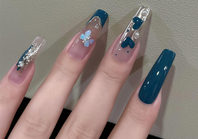 初秋輕奢美甲，南寧美甲職業(yè)培訓(xùn)推薦款式