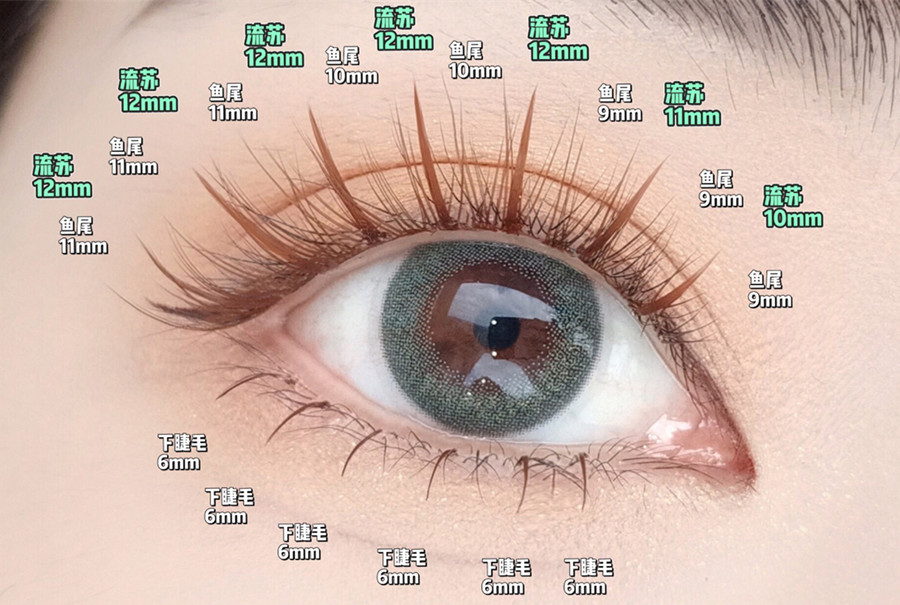 美睫單簇睫毛合集，南寧美睫培訓機構推薦