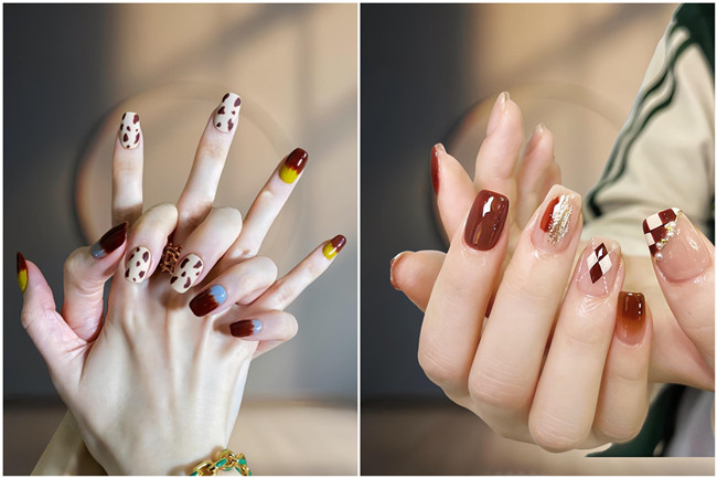  通勤小短甲推薦 ???，廣西美甲造型職校整理