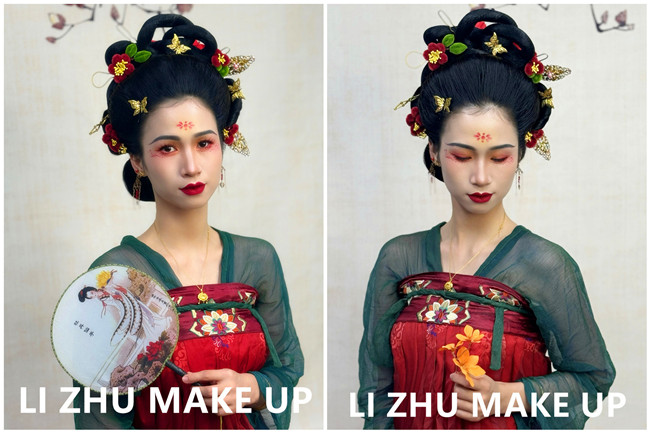 古風漢服造型，廣西寫真旅拍培訓學校作品