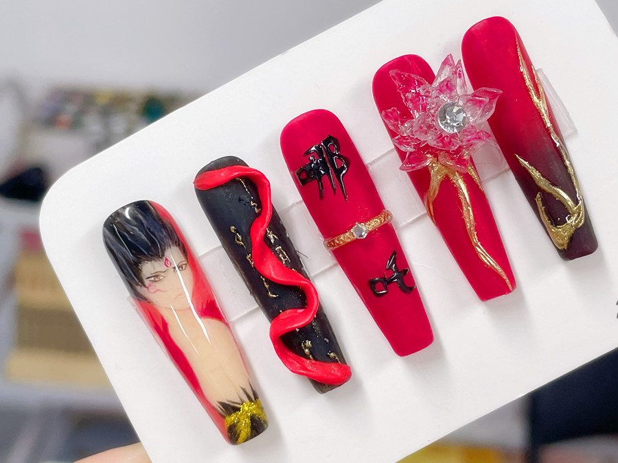 哪吒美甲，南寧美甲學校排名前三作品