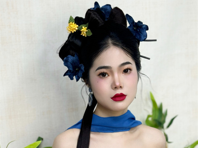 國風新中式造型，廣西美妝寫真學習