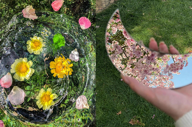 不露臉的春季大片拍照技巧，從零開始學(xué)化妝拍照