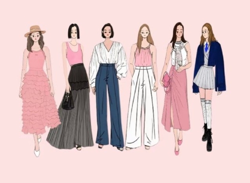 女生一周穿衣搭配指南，廣西化妝造型形象學(xué)校分享