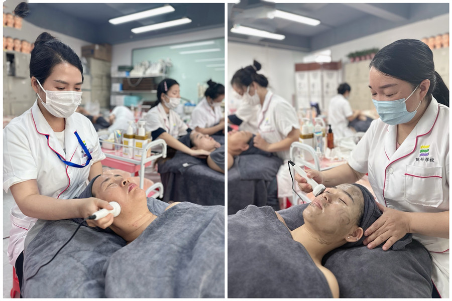 面部導(dǎo)入儀的好處，南寧美容儀器教學