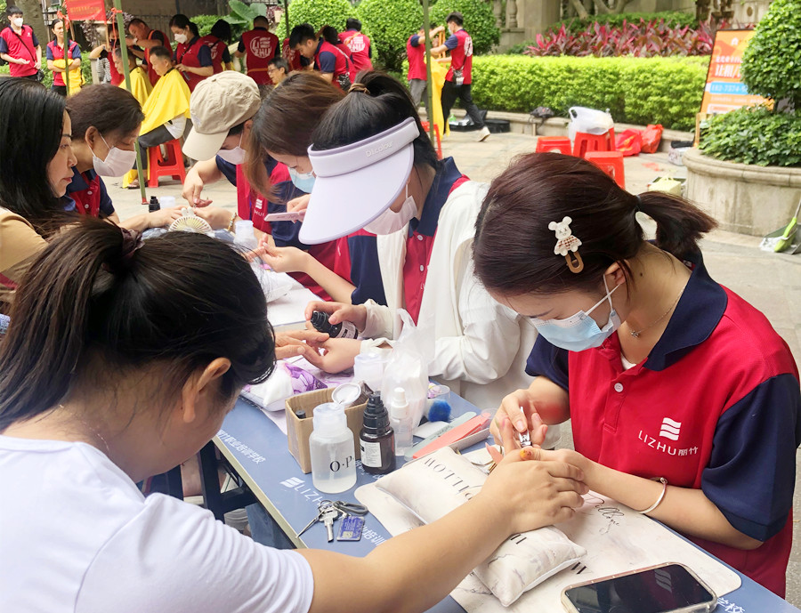 南寧美甲活動社區(qū)，麗竹學校專業(yè)能力受認可