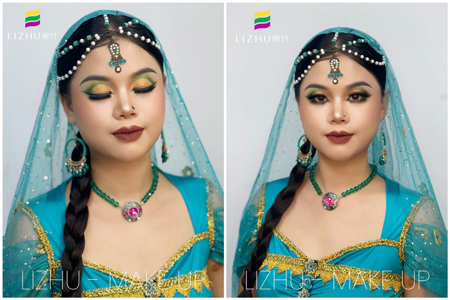 印度舞臺妝， 0基礎(chǔ)學(xué)彩妝造型