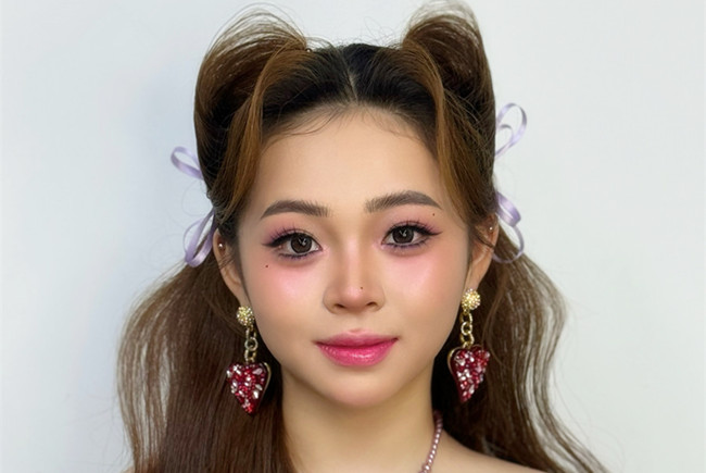 貓耳禮服造型，廣西化妝跟妝作品