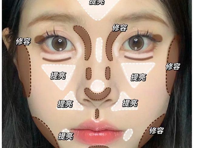 修容的步驟及方法，南寧教化妝