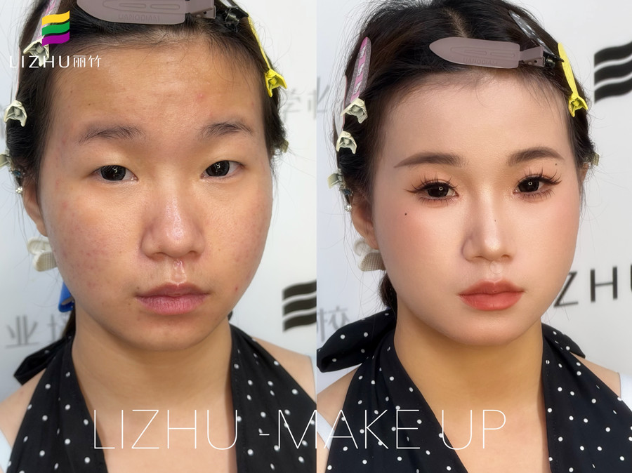 單眼皮調(diào)整技巧，廣西彩妝專業(yè)學(xué)校分享技巧